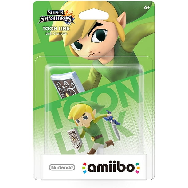 Nintendo Toon Link Amiibo Figure (Super Smash Bros Series)