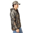 thumbnail image 2 of Realtree Men's Camo Hunting Hoodie Jacket - High Pile Pullover for Outerwear | Size S-5XL, 2 of 9