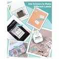 thumbnail image 3 of Mini Printer Sticker Printer Portable Thermal Printer Inkless Sticker Maker Machine Bluetooth Printer Phone Printer,1 x Mini Printer 1 x thermall paper 1 x USB cable,Green, 3 of 6
