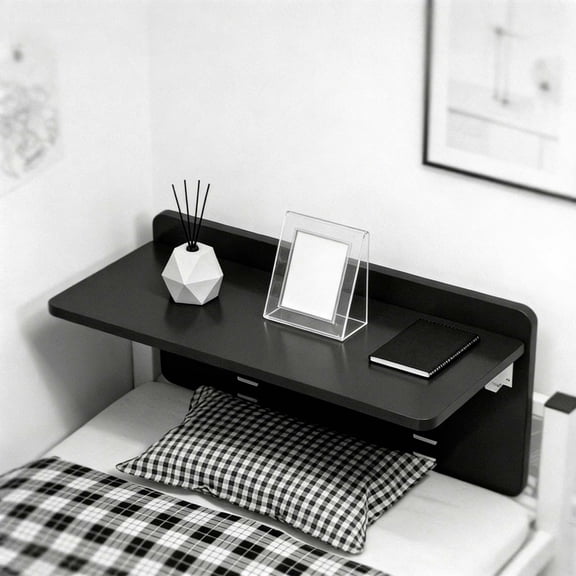 Space-Saving Folding Wall Table - Fold Down Table Wall Mounted,Compact Foldable Desk for Dorm, Bedroom & Living Room