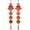 Red3, variant on Household Pendant, Ongmies Tet New Year Decorations 2025 New Year Decorations 2025 Chinese Red New Year Ornaments Creative Spring Festival Ornaments for Home, Red1
