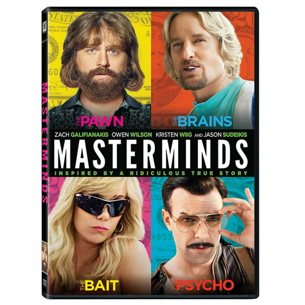 Masterminds DVD) - Walmart.com
