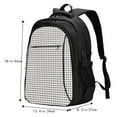 thumbnail image 5 of Cauagu Airplane Print Travel Laptop with USB Charging Port,Extra Large Backpack College Backpack Business Work Bag Casual Daypack Perfert for Men Women, 5 of 7