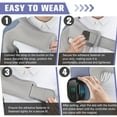 thumbnail image 6 of Cordless Shoulder Heating Pad, Heated Shoulder Wrap with Vibration, Rotator Cuff Shoulder Braces, Left Right Shoulder Massage, Shoulder Massager Heated Shoulder Brace for Women Men, 6 of 10