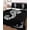 Black, White, variant on Full Size Quilt Bedding Set, Coastal Seahorse Reversible Summer Quilt 3 Pieces, Summer Ocean Chic Textured Black Lightweight Bedspreads Coverlets with 2 Pillow Shams for All Seasons