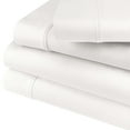thumbnail image 2 of Superior 800 TC Cotton Blend Bed Sheet Set, Olympic Queen, White, 2 of 6