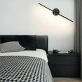 thumbnail image 5 of Aplique de baño con interruptor, 2 bombillas, 12 W, LED para espejo de baño de 73 cm, luz LED doble, brazo giratorio de 300° (negro 3000 K) | MOON, 5 of 5