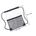thumbnail image 2 of WASHWEPE 2Ud Organizador Impermeable De Viaje Deportiva Con Transparente Y De Cordón, 2 of 8