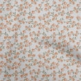 thumbnail image 1 of oneOone Polyester Spandex Brown Fabric Floral Sewing Material Print Fabric By The Yard 56 Inch Wide, 1 of 5