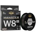 thumbnail image 1 of NEW Monster/Manster W8 II 8 Strands 20-100LB Stranded Fishing Lines PE Multifilament Strong Technology Sea Line Black 500M8.0, 1 of 6