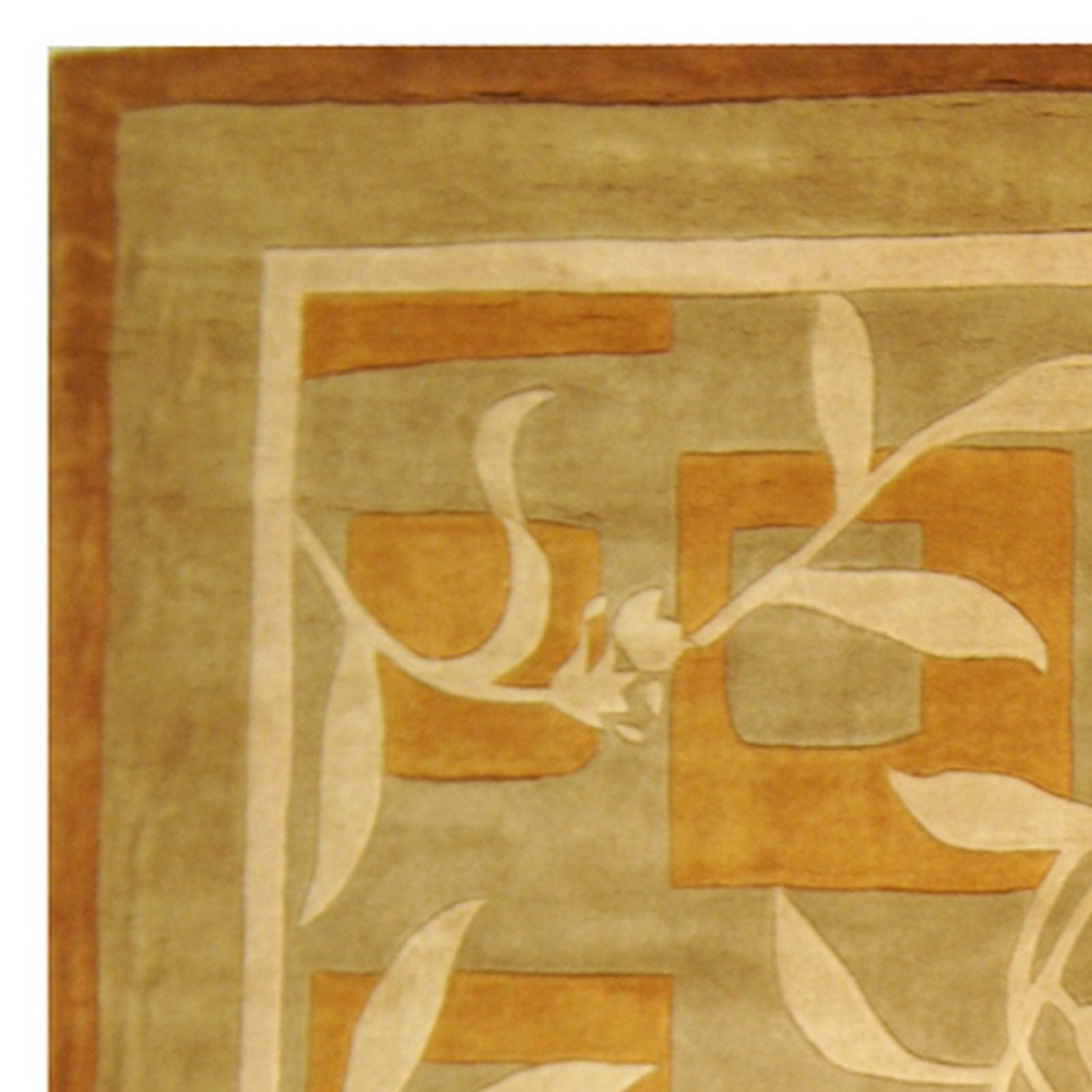 SAFAVIEH Rodeo Drive Fiber Floral Wool Area Rug, Multi, 7'6" x 9'6"