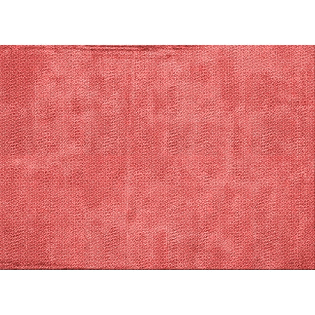 Ahgly Company Tapis Rectangulaire Lavable en Machine Rouge Transitionnel, 5 Pieds x 7 Pieds