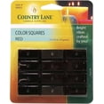 thumbnail image 1 of Country Lane Candle Color Square .5oz Red, 1 of 1