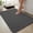 Dark Gray, variant on SIXHOME Knitted Loop Plush Bath Mat Soft Absorbent 17"x24" Bathroom Rug with Non-Slip Backing Quick Dry Machine Washable Bath Rug Dark Gray