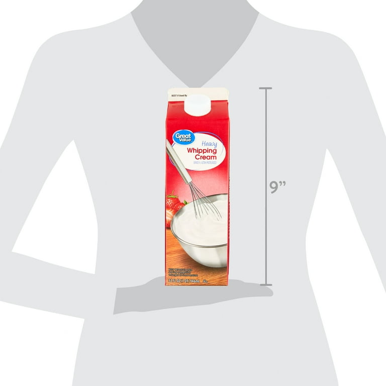 Great Value Heavy Whipping Cream, 32 oz