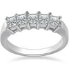 Pompeii3 Platinum 1ct Princess Cut Diamond Wedding Ring New