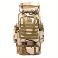 thumbnail image 1 of Military Tactical Backpack, Large Capacity Outdoor Hikingbag, Camouflage Backpack For Camping Traveling, 1 of 5