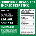 thumbnail image 3 of Chimichurri, Sogo Snacks, No Sugar, Low Carb, 100% Grass-fed, Non-GMO Beef Sticks. Gluten Free Snack, Hiking and Road Trip Snacks. Keto, Whole, Paleo Friendly (Chimichurri, 1-oz, 24 Count), 3 of 9