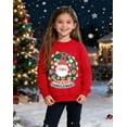 thumbnail image 2 of Little Hand Toddler Boy Christmas Outfit Baby Boy Girl Winter Warm Holiday Pullover Xmas Crewneck hoodie 2-7 Years, 2 of 6