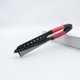 thumbnail image 5 of 2 Pieces Flat Iron Comb Hair Straightener Comb Salon Hair Brush Combs Hairdressing Styling Hair Straightener Straight V Comb (Red, Black), 5 of 5