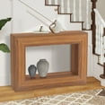 thumbnail image 5 of Farmhouse Console Table, 47 Inches Industrial Entryway Console Table Hallway Accent Table For Living Room, Entrance, Hallway, Foyer-Brown, 5 of 8