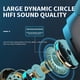 thumbnail image 4 of Auriculares Bluetooth Auriculares inalámbricos deportivos, Auriculares supraurales Bluetooth 5.3 con gancho para la oreja con pantalla LED Auriculares Bluetooth resistentes al agua 2023, 4 of 5