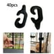 thumbnail image 5 of 40 Hebillas para Puertas de Jaulas, Conectores para Jaulas de Mascotas, Cierres a Presión Reforzados, Herrajes para Puertas, Clips de Alambre para Cer, 5 of 9