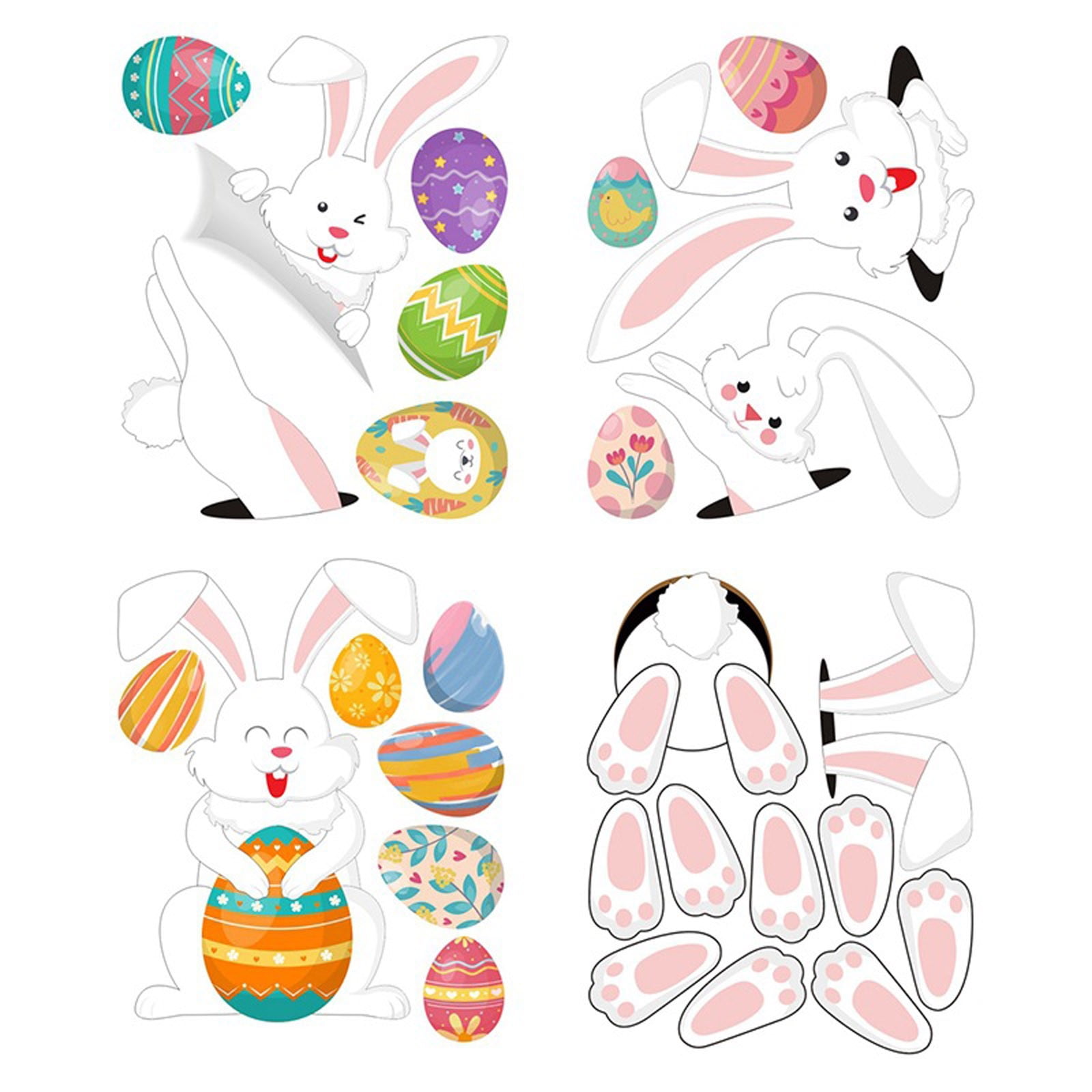 Easter Day Static Stickers Window Glass Stickers Fridge Stickers Walmart Com Easter Day Static Stickers Window Glass Stickers Fridge Stickers Walmart Com