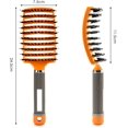 thumbnail image 2 of Boar Bristle Brush- 2 Boar Bristle Hair Brushes- Detangling Hair Brush, Can Diff, 2 of 5