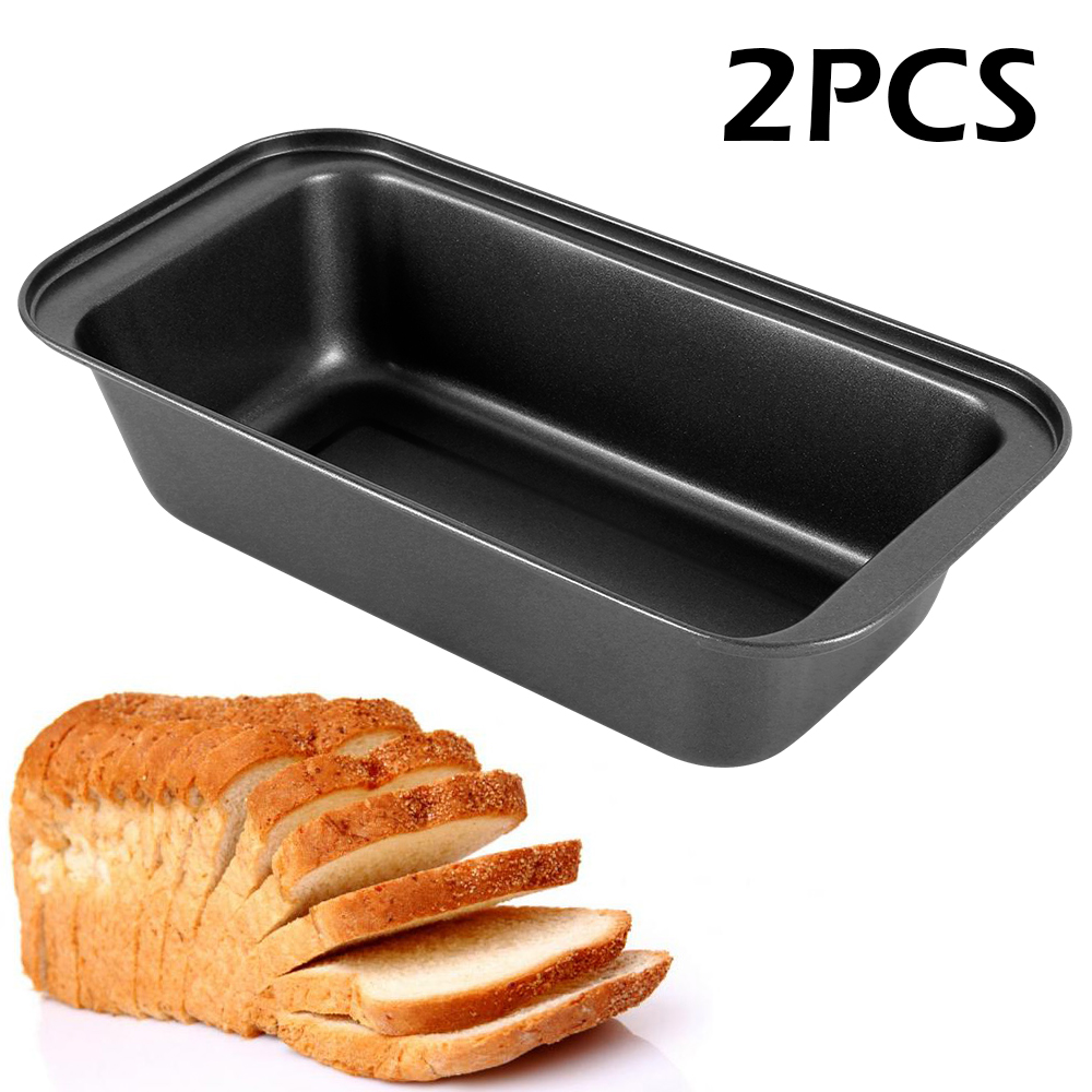 Willstar 2PC Large Loaf Tin Pan Master Bakers Bake Baking Pan Bread