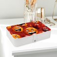 thumbnail image 6 of Bowling Jewelry Display Earring Holder Jewelry Box, PU Leather Organizer with Removable Compartment, Portable, 6 of 6