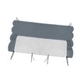 thumbnail image 4 of Cubierta para montacargas, toldo de malla de fácil instalación, protección solar superior Gris claro 105x125cm, 4 of 7