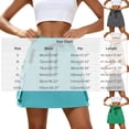 thumbnail image 2 of Qulqfy Womens Summer Mini A-Line Flare Skirts Wrap High Waisted Stretchy with Pockets Light Blue Skirts for Women M, 2 of 7