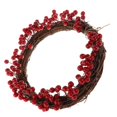 thumbnail image 1 of 30/35 / 40cm s Guirnalda De Navidad Guirnalda Roja Colgando Decoración En Casa De Navidad Guirnaldas Colgantes 30 centimetros Baoblaze Red Holiday Berry Wreath, 1 of 8