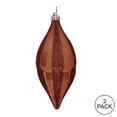 thumbnail image 3 of Vickerman 10" Copper Candy Glitter Shuttle Christmas Ornament, Pack of 2, 3 of 3