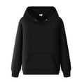 thumbnail image 1 of Gibobby Sudaderas hombre Abrigo con Capucha Sudadera con Capucha para Hombre otoño casual sudadera Y2K(Negro,G), 1 of 4