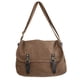 thumbnail image 2 of Bolsa de Mensajero Likrtyny de Lona Color Sólido Gran Capacidad Para Regalo, 2 of 6