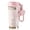 Sweetie Cherry, variant on Sidagar 18 oz Ceramic Lined Coffee Tumbler, Stainless Steel Travel Cup with Leakproof Lid, Floral Pink