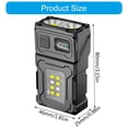 thumbnail image 5 of LEMESMALL COB Work Light, USB Rechargeable LED Flashlight with Magnetic Base, Multi-Function Lamp, for Camping Auto Repair, 5 of 12
