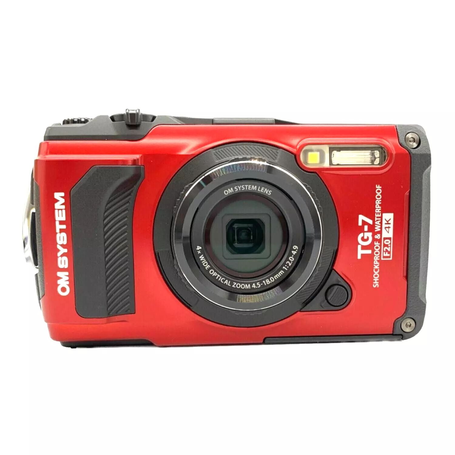 Olympus OM SYSTEM Tough TG-7 Digital Camera (Red) V110030RU000