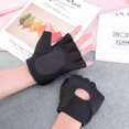 thumbnail image 2 of HLONK 1 Paire de Gants de Gym Noirs pour l'Entraînement de Force et l'Haltérophilie, 2 of 8