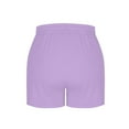 thumbnail image 3 of Nuoqisi Women Quick Drying Loose Ribbed Drawstring Shorts Moisture Wicking Pockets Home Sleep Casual Gym Workout Running, 3 of 7