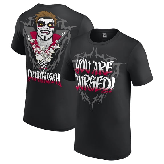 Men's Black Danhausen You Are Cursed! T-Shirt
