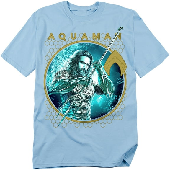 Aquaman Movie T-Shirt Trident of Neptune Unisex Graphic Tee For Men & Women