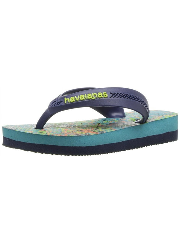 Havaianas Boys Kids Max Trend Sandal Flip Flop - Blue/Navy Blue - 25/26 BR