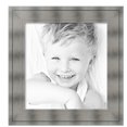 thumbnail image 2 of ArtToFrames 20" x 21" Platinum Ridge Brushed Slvr Picture Frame, 20x21 inch Silver Wood Poster Frame (WOM-5249),  Pack, 2 of 6
