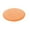 Orange_Base#1983, variant on Round Seat Cushion | Ergonomic Solid Foam Pillow | Flock Fabric | Universal Fit | Thickened Support | Floor Chair Office Meditation Use | 15.75 Inch Diameter | 1 Pack | Coffee Gray Orange Yellow