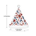 thumbnail image 3 of Rocae Red Blue Leaves for Christmas Hat for Kids Hats Christmas Party Supplies, 3 of 6