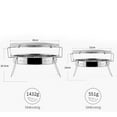 thumbnail image 2 of OUNONA 1Pcs Mini Grill Portable en Acier Inoxydable pour Jardin Extérieur, 2 of 8