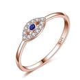 thumbnail image 1 of Anillo de moda de ojo de diablo de plata esterlina S925, adecuado para ocasiones, diseño único, sugerencias a juego, moda de vanguardia, 1 of 1